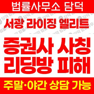 서광라이징엘리트투자사기(URL) 사기 피해 정보 · 담덕법률사무소