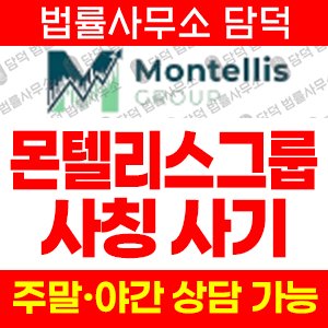 몬텔리스그룹(URL) 사기 피해 정보 · 담덕법률사무소