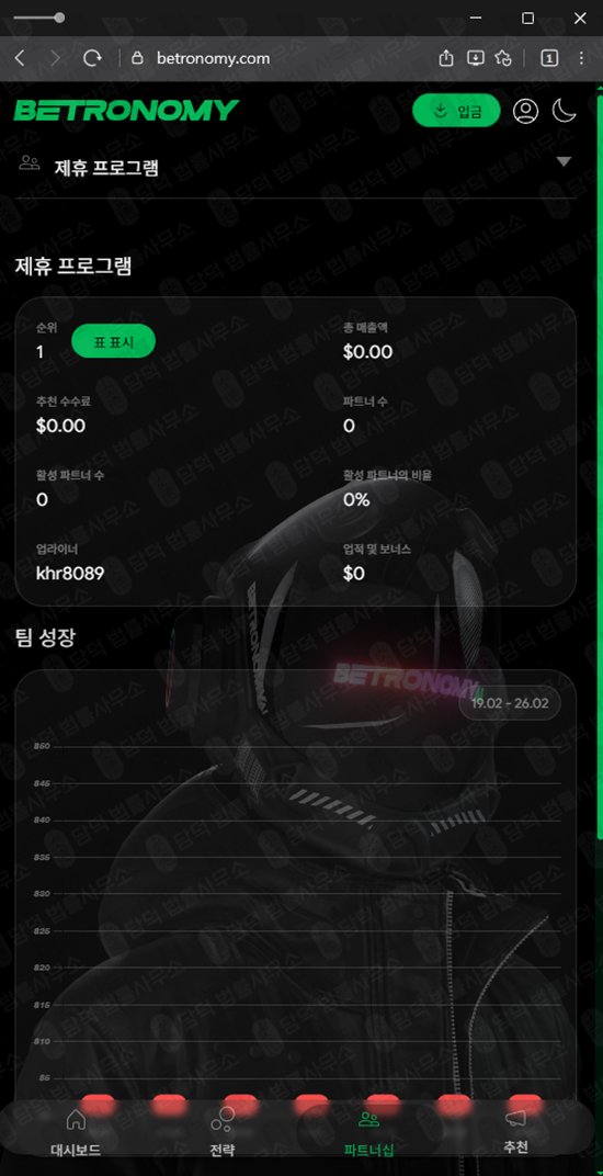 이 사진은 담덕법률사무소에서 캡쳐해둔 베트로노미(Betronomy) 관련 자료 사진입니다.