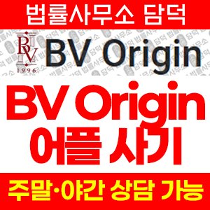 어플(BV Origin) 사기 피해 정보 · 담덕법률사무소
