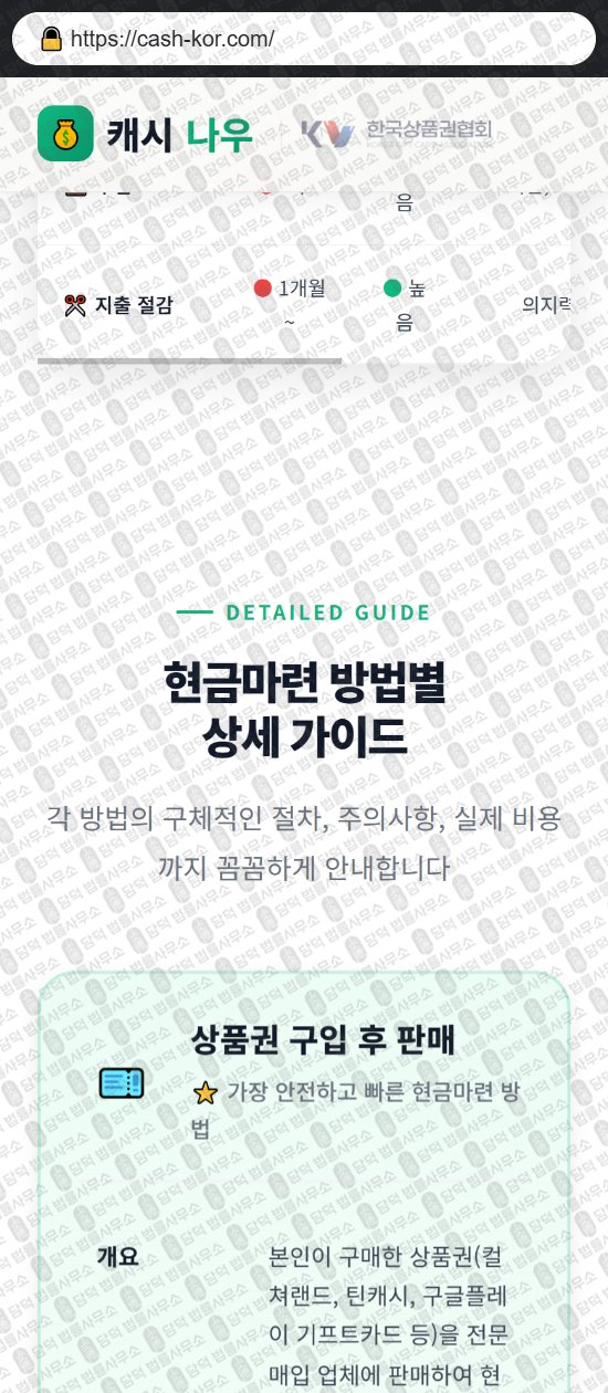 이 사진은 담덕법률사무소에서 캡쳐해둔 캐시나우(PIN) 웹사이트 캡쳐 사진이며 URL은 cash-kor.com 입니다.
