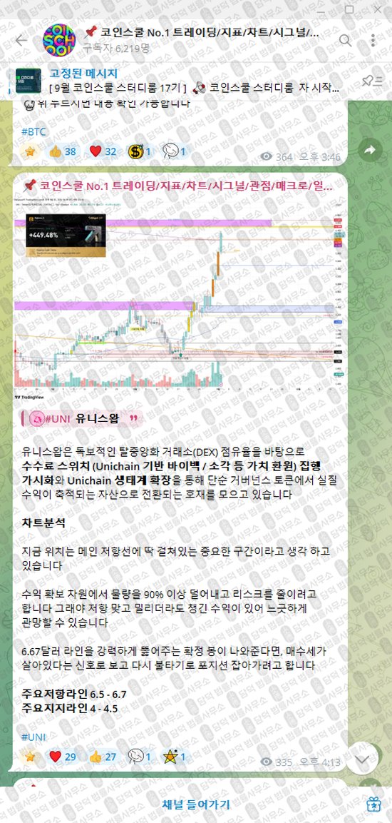 이 사진은 담덕법률사무소에서 캡쳐해둔 코인스쿨(No) 웹사이트 캡쳐 사진이며 URL은 t.me 입니다.