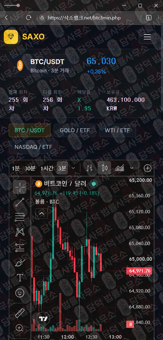 이 사진은 담덕법률사무소에서 캡쳐해둔 사칭(SAXO BANK) 관련 자료 사진입니다.
