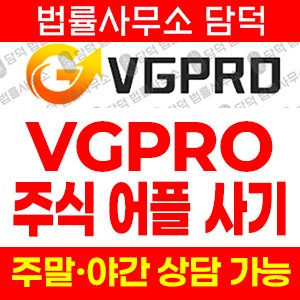 구글(VGPRO) 사기 피해 정보 · 담덕법률사무소